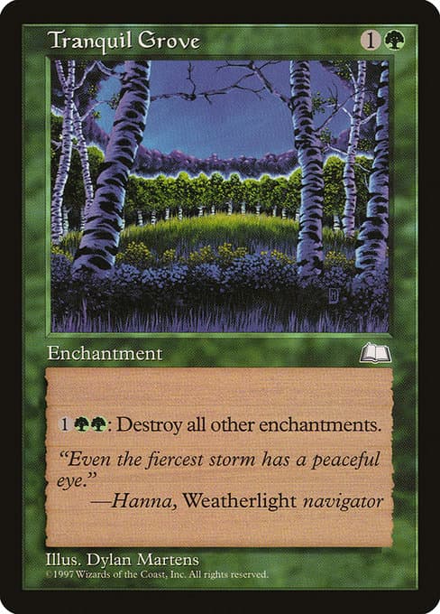 Tranquil Grove from Weatherlight (Rare)