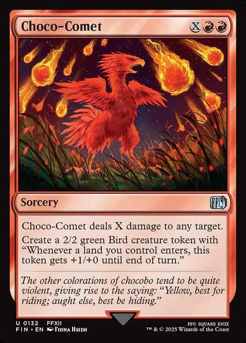 Choco-Comet from Final Fantasy (Uncommon)