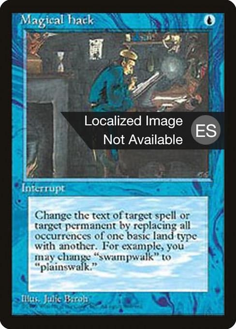 Magical Hack from Fourth Edition Foreign Black Border (Rare)