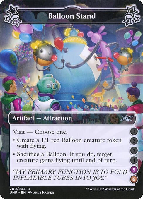 Balloon Stand from Unfinity (Uncommon)
