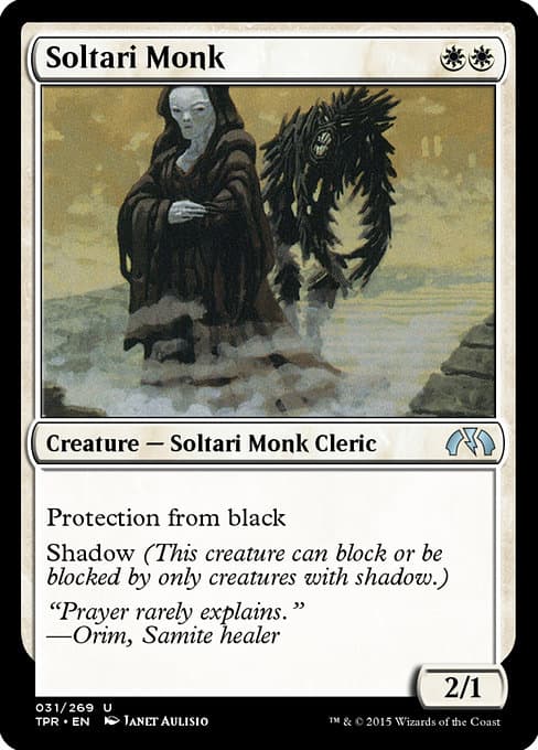 Soltari Monk from Tempest Remastered (Uncommon)