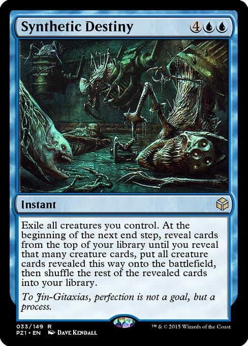 Synthetic Destiny from Legendary Cube Prize Pack (Rare)