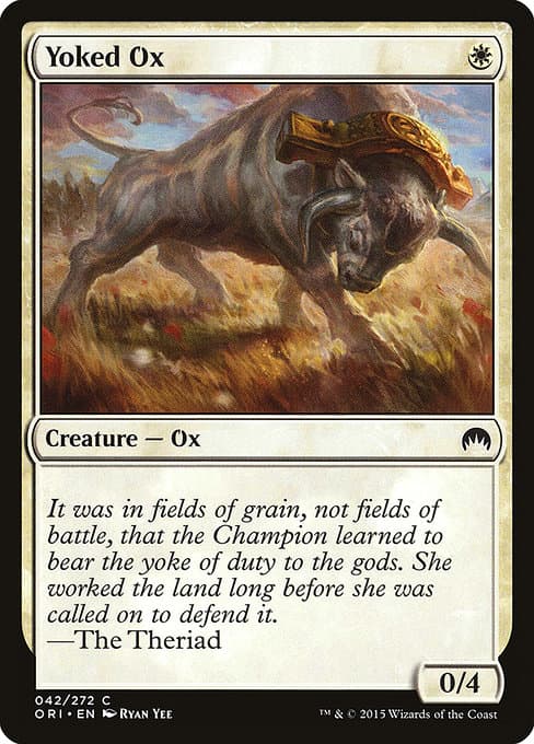 Yoked Ox from Magic Origins (Common)