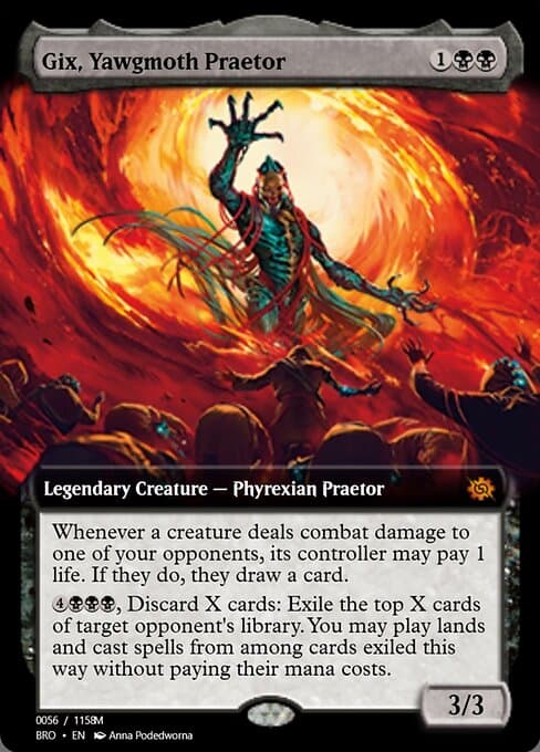 Gix, Yawgmoth Praetor from Magic Online Promos (Mythic)