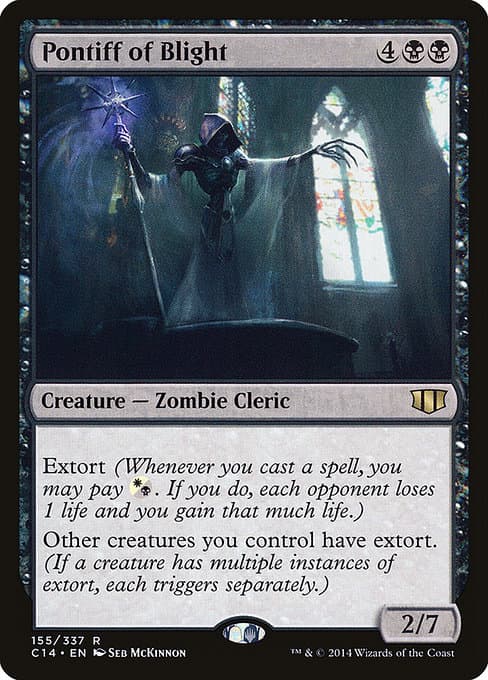 Pontiff of Blight from Commander 2014 (Rare)
