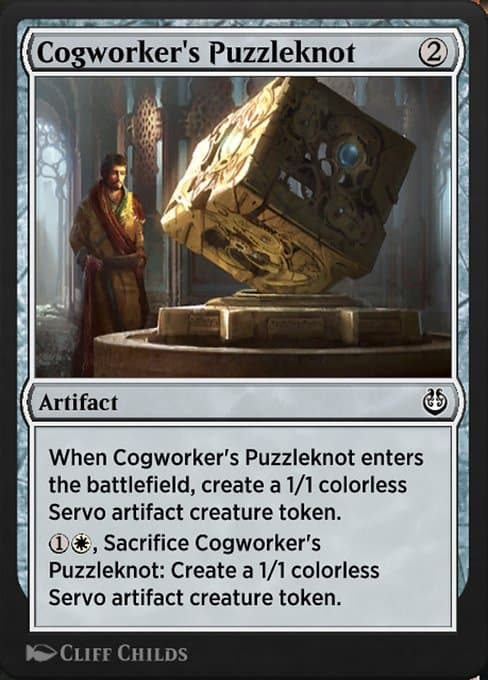 Cogworker's Puzzleknot from Kaladesh Remastered (Common)