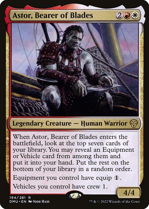 Astor, Bearer of Blades (Rare)