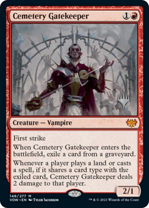 Cemetery Gatekeeper from Innistrad: Crimson Vow Promos (Mythic)