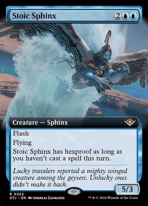 Stoic Sphinx from Outlaws of Thunder Junction (Rare)