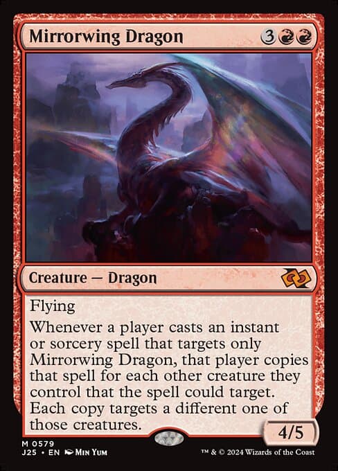Mirrorwing Dragon from Foundations Jumpstart (Mythic)