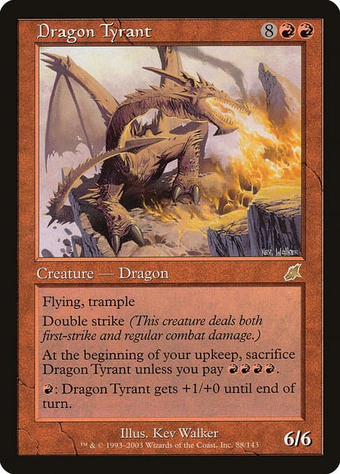 Dragon Tyrant from Scourge (Rare)