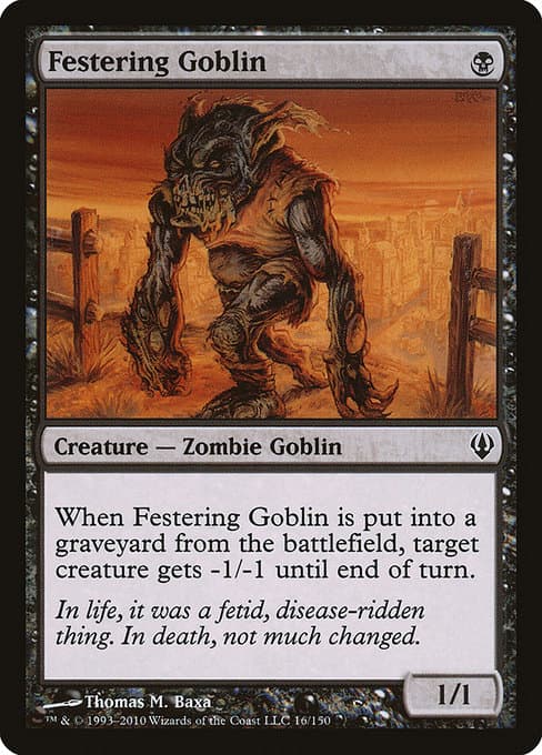 Festering Goblin from Archenemy (Common)