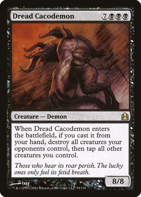 Dread Cacodemon from Commander 2011 (Rare)
