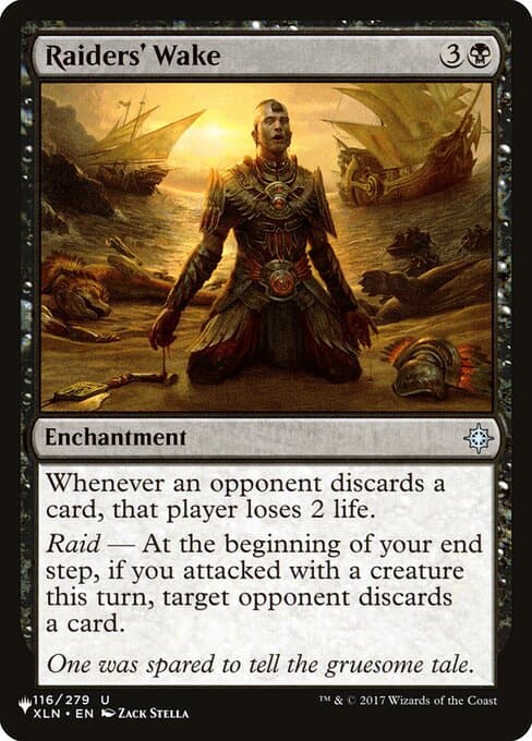 Raiders' Wake from The List (Uncommon)