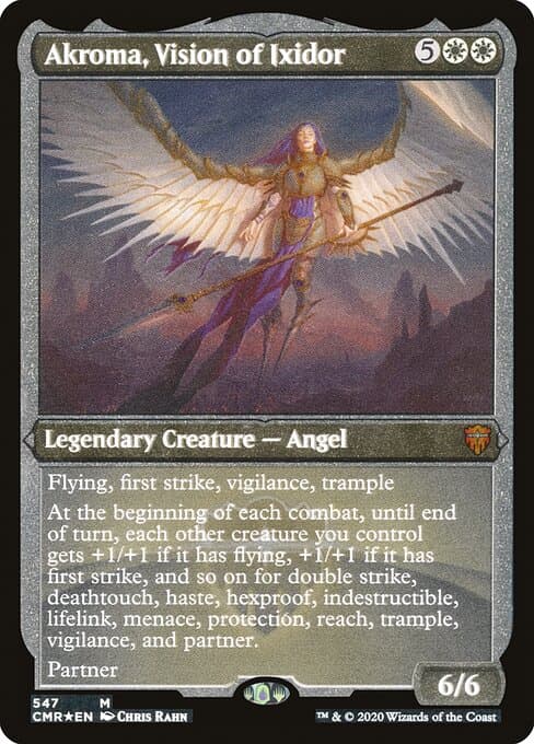 Akroma, Vision of Ixidor from Commander Legends (Mythic)