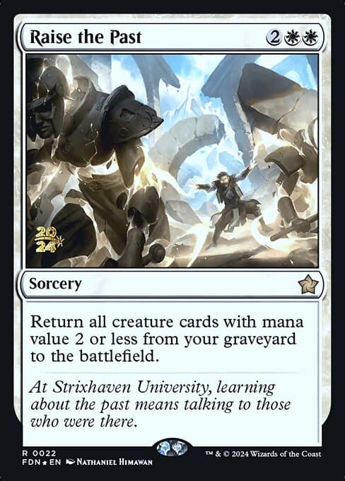 Raise the Past from Foundations Promos (Rare)