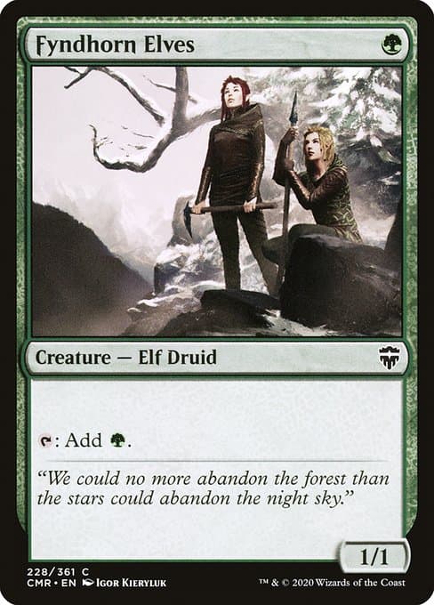 Fyndhorn Elves (Common)