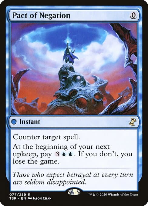 Pact of Negation from Time Spiral Remastered (Rare)