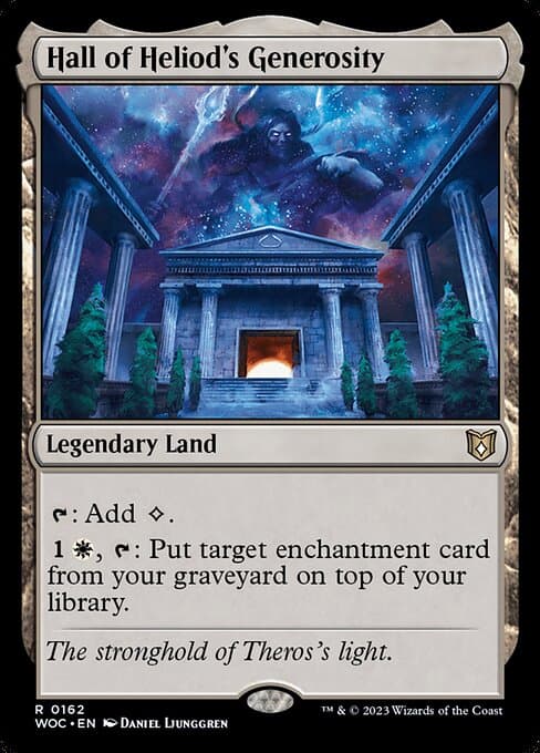 Hall of Heliod's Generosity from Wilds of Eldraine Commander (Rare)