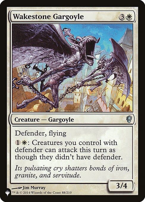 Wakestone Gargoyle from The List (Uncommon)