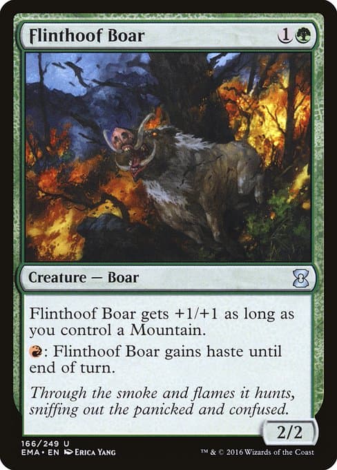 Flinthoof Boar from Eternal Masters (Uncommon)
