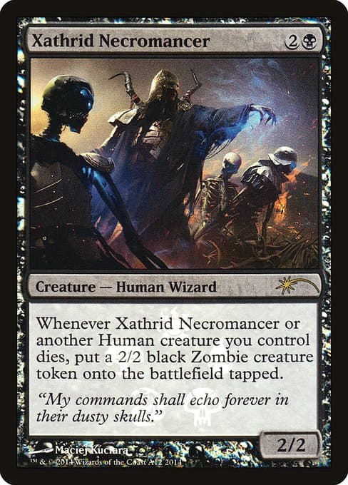 Xathrid Necromancer from Magic 2014 Promos (Rare)