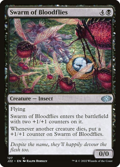 Swarm of Bloodflies from Jumpstart 2022 (Uncommon)