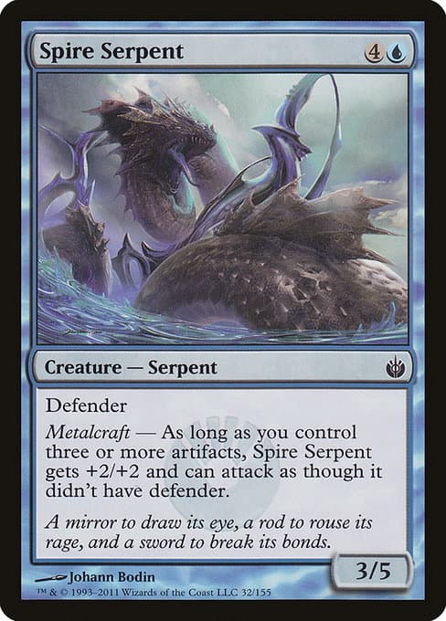 Spire Serpent from Mirrodin Besieged (Common)