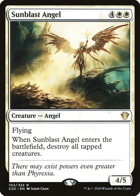 Sunblast Angel from Commander 2020 (Rare)