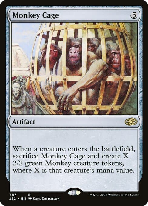 Monkey Cage from Jumpstart 2022 (Rare)