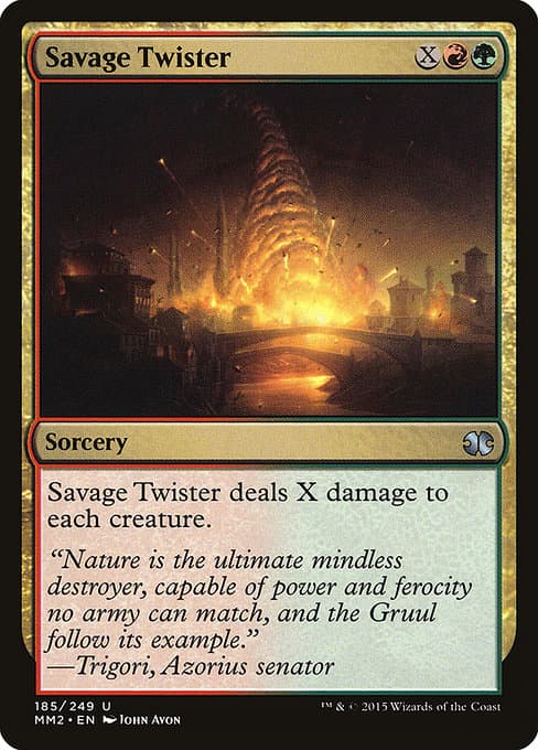 Savage Twister from Modern Masters 2015 (Uncommon)