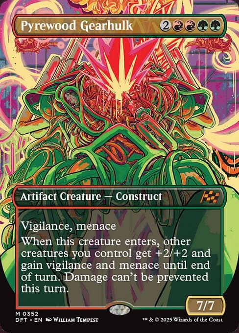 Pyrewood Gearhulk from Aetherdrift (Mythic)