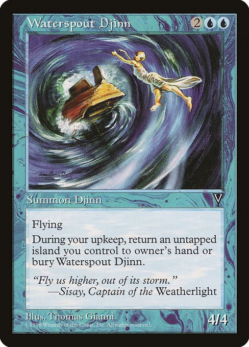 Waterspout Djinn from Visions (Uncommon)