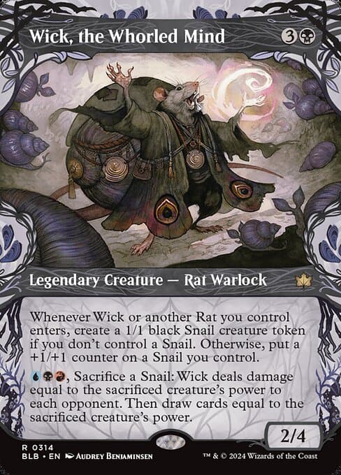 Wick, the Whorled Mind from Bloomburrow (Rare)