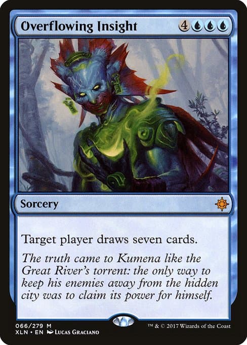 Overflowing Insight from Ixalan (Mythic)