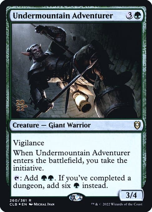 Undermountain Adventurer from Battle for Baldur's Gate Promos (Rare)