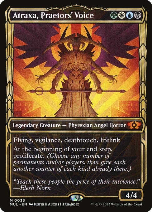 Atraxa, Praetors' Voice from Multiverse Legends (Mythic)
