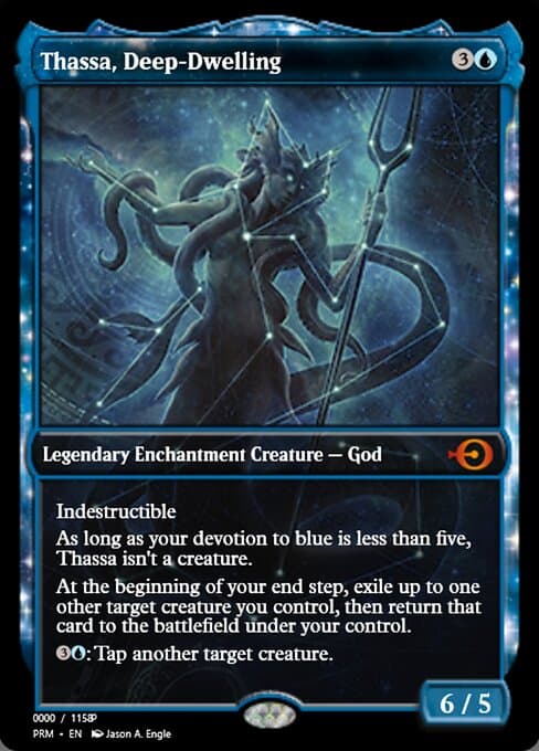 Thassa, Deep-Dwelling from Magic Online Promos (Mythic)