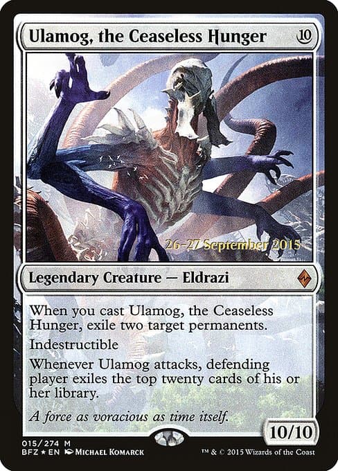 Ulamog, the Ceaseless Hunger (Mythic)