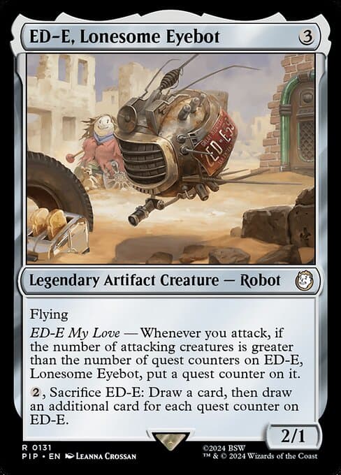 ED-E, Lonesome Eyebot from Fallout (Rare)