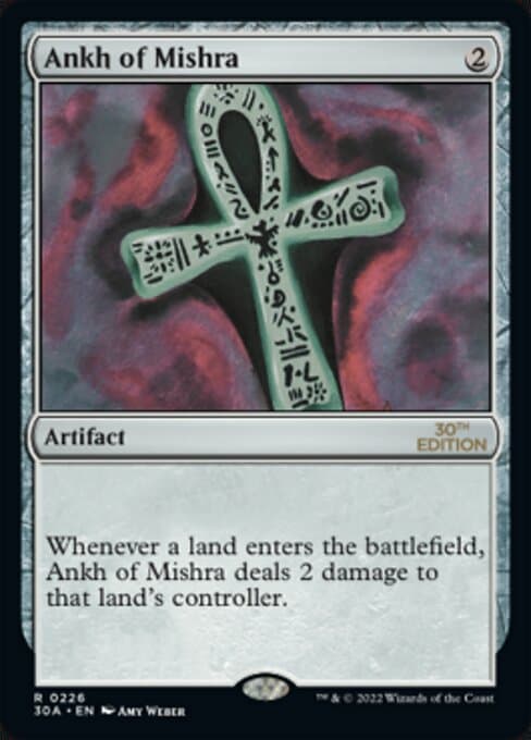 Ankh of Mishra from 30th Anniversary Edition (Rare)
