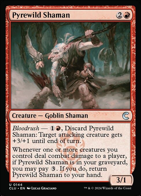 Pyrewild Shaman from Ravnica: Clue Edition (Uncommon)