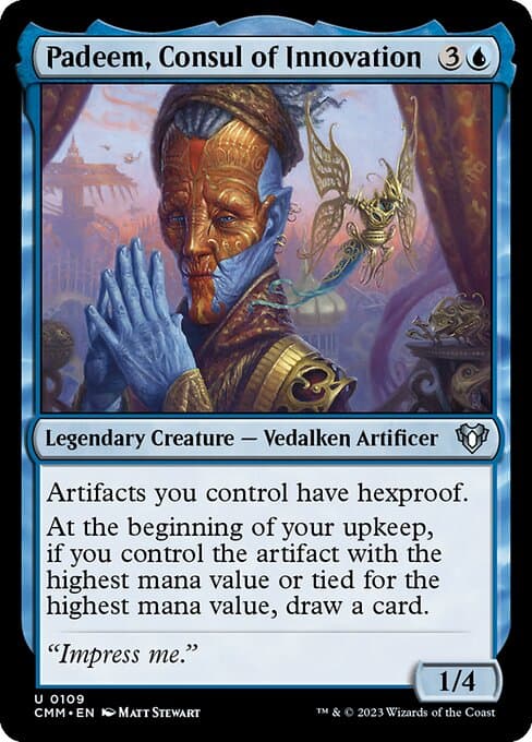 Padeem, Consul of Innovation from Commander Masters (Uncommon)