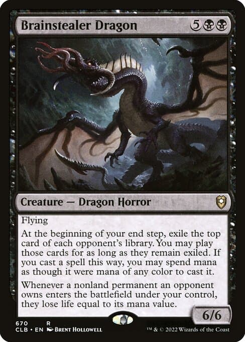 Brainstealer Dragon from Commander Legends: Battle for Baldur's Gate (Rare)