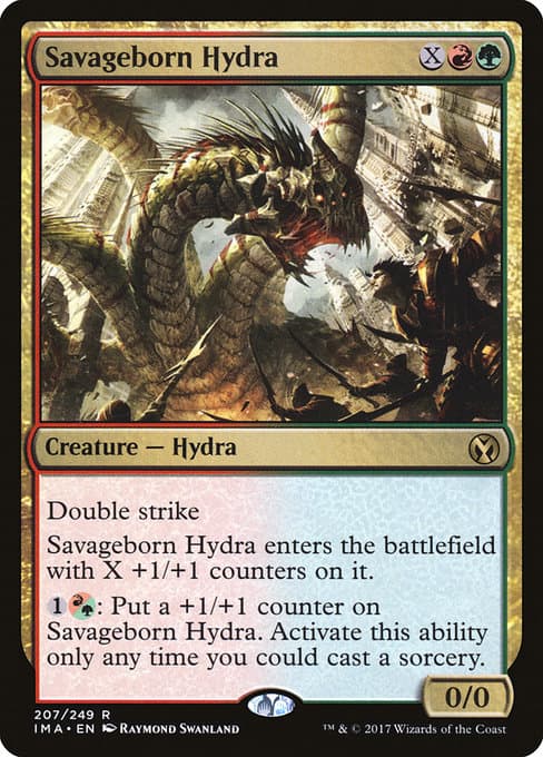 Savageborn Hydra from Iconic Masters (Rare)