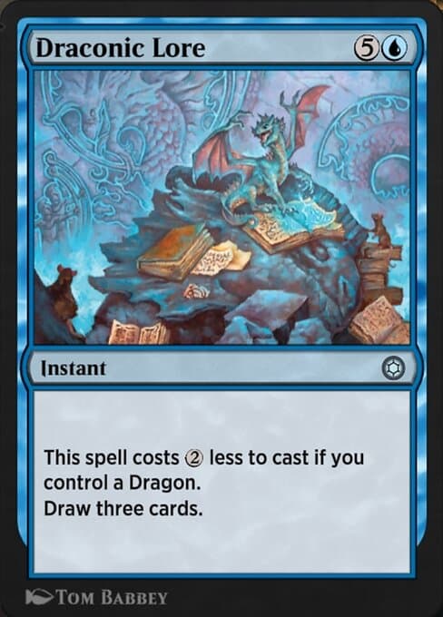 Draconic Lore from Alchemy Horizons: Baldur's Gate (Uncommon)
