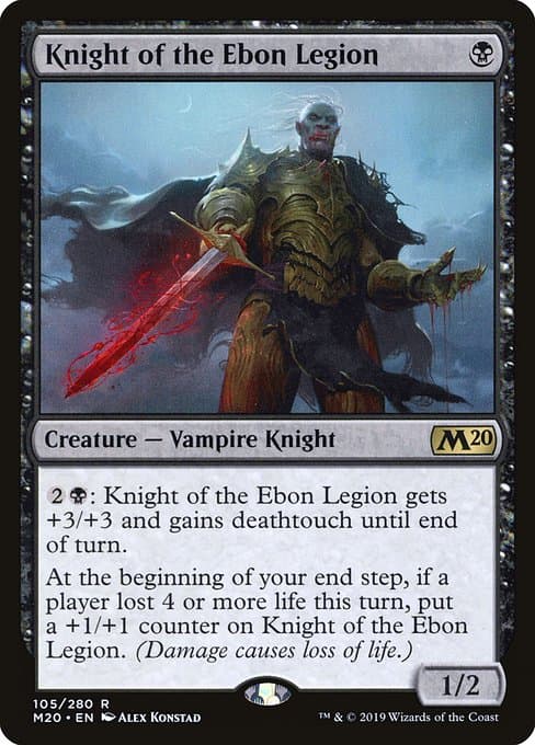 Knight of the Ebon Legion (Rare)