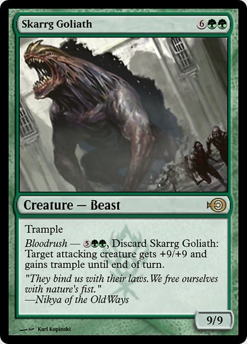 Skarrg Goliath from Magic Online Promos (Rare)