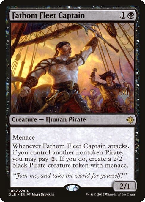 Fathom Fleet Captain from Ixalan Promos (Rare)