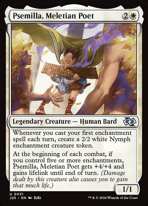 Psemilla, Meletian Poet (Uncommon)